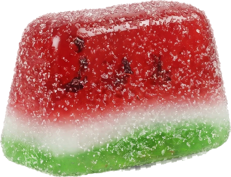 Gominola de sandía azucarada