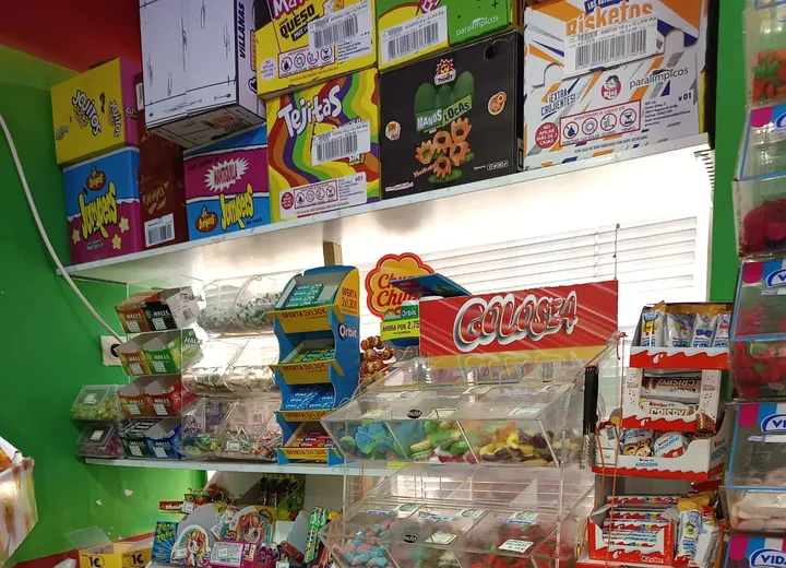Golosinas variadas de Golosea